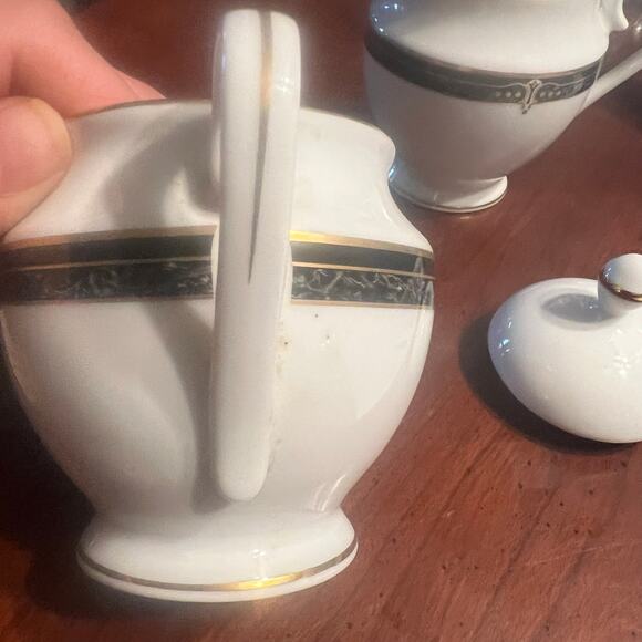 Vtg Wedgewood Embassy Collection Sugar & Creamer Serveware Whitefield Fine China - Picture 8 of 11